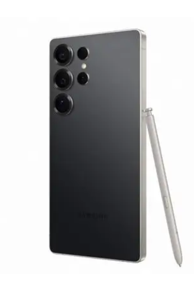 סמארטפון Galaxy S25 Ultra 12GB 512GB שחור מבט קדמי