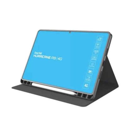 טאבלט EASY TAB HURRICAN A9 128G/6G תומך סים 4G + כיסוי + מגן מסך + עט + אוזניות + מטען