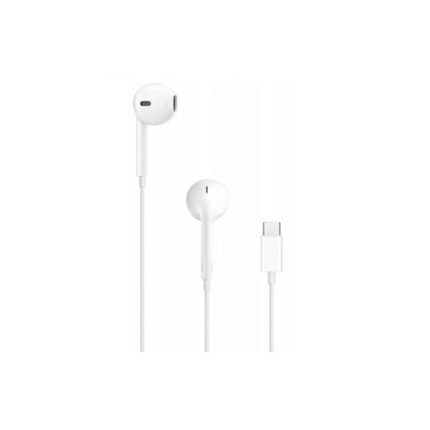 אוזניות חוט מקוריות אפל Apple עם חיבור USB-C יבואן רשמי