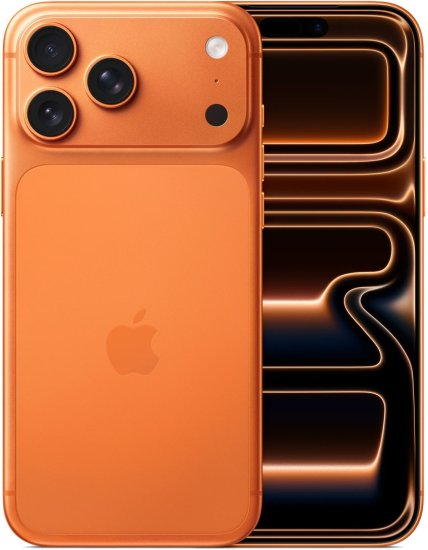 אייפון Apple iPhone 17 Pro Max 256GB - צבע Cosmic Orange - שנה אחריות יבואן רשמי